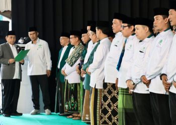 Pj. Wali Kota Bekasi Saksikan Pelantikkan Pengurus Cabang NU Masa Khidmat 2024-2029