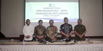 Pj Wali Kota Bekasi Buka Bimtek Penyusunan Rencana Kerja Anggaran