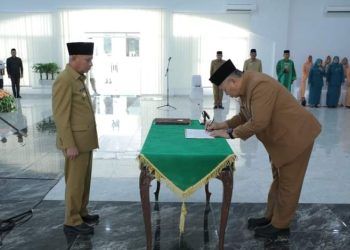 Pj Sekda Kabupaten Asahan Drs. Zainal Aripin Sinaga,MH Dilantik Bupati Asahan