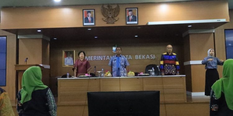DKPPP Kota Bekasi Sosialisasikan Pangan Beragam, Bergizi, Seimbang dan Aman (B2SA)