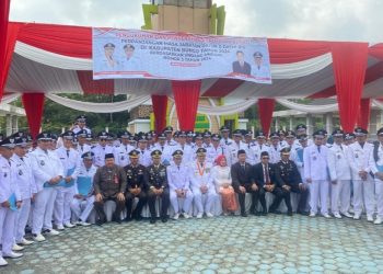 KEPALA DESA SEKABUPATEN BUNGO RESMI DI PERANJANG TUGAS DUA TAHUN , SK BUPATI BUNGO. 17 AGUSTUS 2024