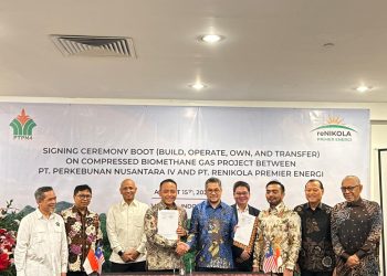 Bangun CBG Pertama PalmCo di Sumatera reNIKOLA Siapkan 240 Juta USD Kembangkan EBT di Indonesia