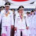 Hadiri Upacara Penurunan Bendera, Gubernur Tegaskan Bangun Bangsa dengan Persatuan