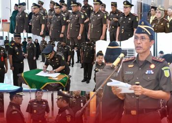 Kajati Jambi Lantik 5 Pejabat Eselon III