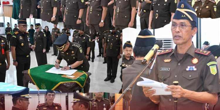 Kajati Jambi Lantik 5 Pejabat Eselon III