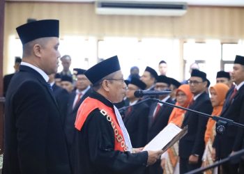 Rapat Paripurna Pengambilan Sumpah Jabatan Anggota DPRD Kota Bekasi Masa Periode 2024-2029 Berjalan Khidmat