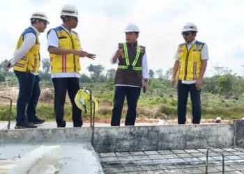 Gubernur Jambi Bersama Kepala BPJN Pantau Pembangunan Jalan Tol Baleno, Progres Pekerjaan 92 Persen 1 Agustus 2024 in Pemprov Jambi