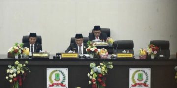 Paripurna DPRD Karawang Mendengarkan Pidato Kenegaraan Presiden Republik Indonesia