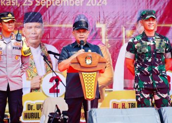 Masa Kampanye Pemilukada Dimulai, Pj. Wali Kota Bekasi: “Bersama Ciptakan Pesta Demokrasi yang Kondusif dan Damai”