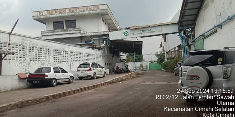 WOW PERAMPOKAN ASET-ASET PT. MATAHARI SENTOSA JAYA POLRES CIMAHI TUTUP MATA.