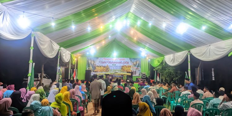 Malam tasyukuran pembangunan musolah AL BAROKAH Desa Purwodadi Dusun wanadadi Rt 001 Rw 003 Nusawungu Cilacap