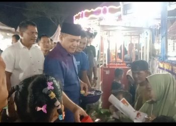 Zahir Sambangi Posko Pemenangan