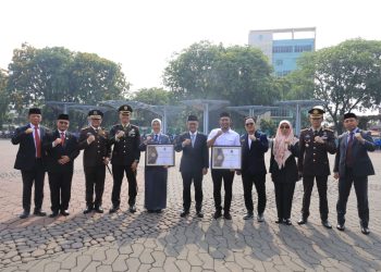 Upacara Peringatan Hari Sumpah Pemuda Tingkat Kota Bekasi.