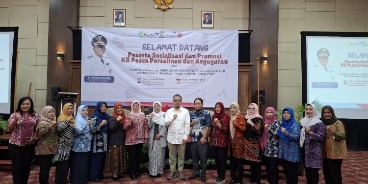 DPPKB Kota Bekasi Gelar Sosialisasi dan Promosi KB Pasca Persalinan dan Keguguran