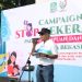 Stop Kekerasan Terhadap Perempuan dan Anak. Pj Wali Kota Bekasi Kampanyekan Stop Kekerasan