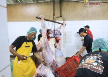 Dapat Sertifikat Halal Langsung dari Kepala Badan Penyelenggara Jaminan Produk Halal. Pj Wali Kota Bekasi Allhamdulillah Berkah sesuai Syariat Islam