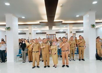 Bagian Pengadaan Barjas Setdakab Pesawaran Gelar Sosialisasi Tata Cara Penginputan Rencana Umum Pengadaan (RUP) TA 2025