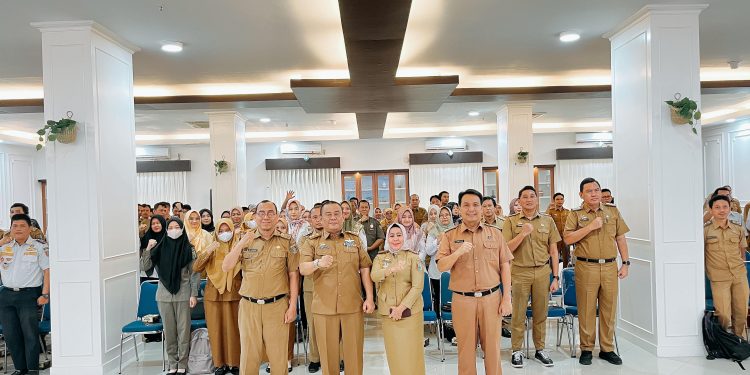 Bagian Pengadaan Barjas Setdakab Pesawaran Gelar Sosialisasi Tata Cara Penginputan Rencana Umum Pengadaan (RUP) TA 2025