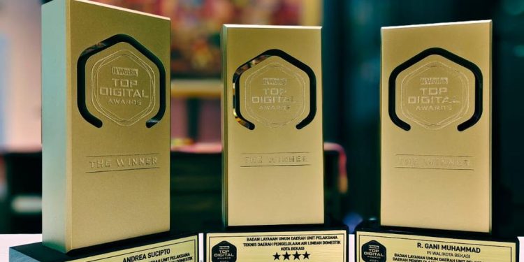 Pemkot Bekasi Raih Penghargaan Bergengsi di TOP DIGITAL Awards 2024