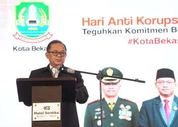 Pj. Wali Kota Bekasi Ajak Seluruh Masyarakat Menjadi Pengawas Ciptakan Pemerintahan Tanpa Korupsi