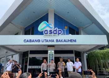 Tinjau Pelabuhan Bakauheni Sambut Nataru 2024, Karoops Polda Lampung: Kami Siap Amankan Nataru