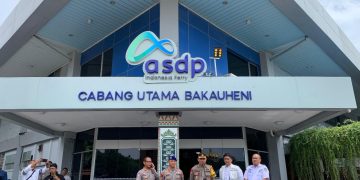Tinjau Pelabuhan Bakauheni Sambut Nataru 2024, Karoops Polda Lampung: Kami Siap Amankan Nataru