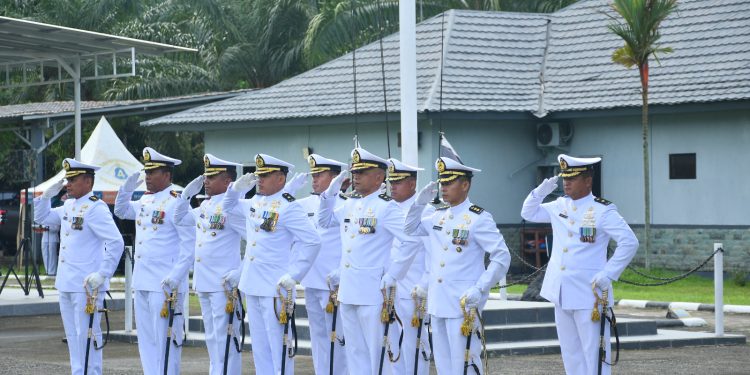 Bangkitkan Jiwa Patriolisme: Prajurit Harimau Sumatera Wilayah Lampung Laksanakan Upacara Hari Dharma Samudera
