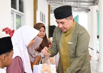 Bupati Dendi Ramadhona Resmikan Masjid Herkiar Kompi Senapan A Batalyon 143 Tri Wira Eka Jaya
