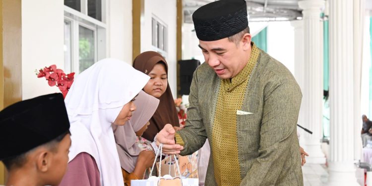 Bupati Dendi Ramadhona Resmikan Masjid Herkiar Kompi Senapan A Batalyon 143 Tri Wira Eka Jaya