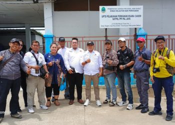 Pengurus PWI Bekasi Raya Audiensi dengan Kepala DKP Jawa Barat