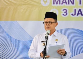 Pj. Wali Kota Bekasi Jadi Pembina Upacara Peringatan Hari Amal Bhakti Kemenag Ke-79