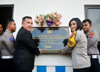 Tingkatkan Pelayanan Masyarakat, Bupati Dendi Ramadhona Resmikan Kantor Unit Gakkum Satlantas Polres Pesawaran