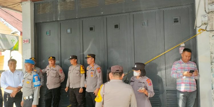 Polres Pematangsiantar Lakukan Pengamanan Ketat Rekontruksi Perkara Pembunuhan Yang Digelar Polda Sumut