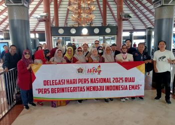 Rombongan Pengurus PWI Pusat dan Tokoh Pers Nasional Tiba di HPN 2025 Riau