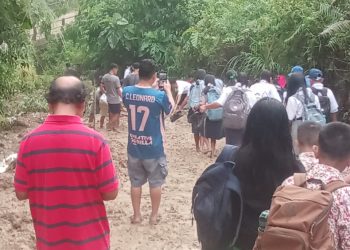 Pangulu nagori siatasan ajak warga bergotong royong