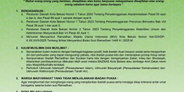 Maklumat Bersama Bulan Suci Ramadhan 1446 