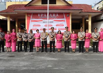 Kapolres Pematangsiantar Pimpin Sertijab Wakapolres, Lima Kasat dan Dua Kapolsek
