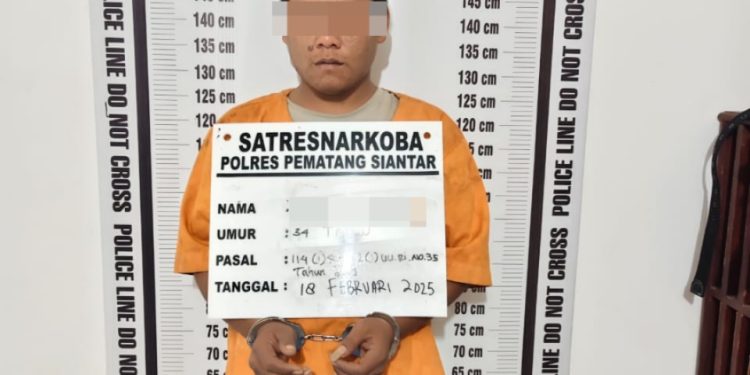 Polres Pematangsiantar Tangkap Pengedar Sabu Di Jalan Siak