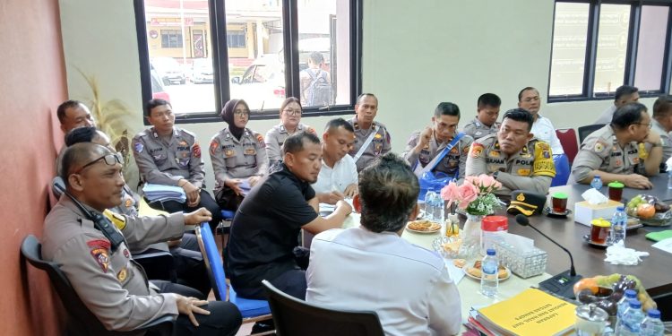 Polres Pematangsiantar Terima Kunker Tim Wasops Keselamatan Toba 2025 Itwasda Polda Sumut