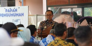 R. Gani Muhamad Berpamitan Dan Berpesan:”Agar Aparatur Turut Mendukung Program Kerja Wali Kota dan Wakil Wali Kota Terpilih,”