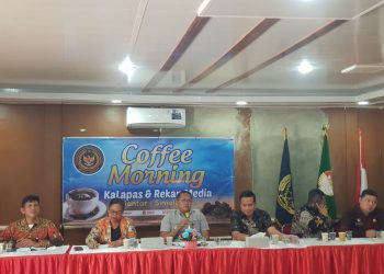 Jalin Sinergitas dengan Jurnalis, Lapas Kelas IIA Pematangsiantar Gelar Coffe Morning