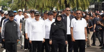 Wali Kota Bandar Lampung Eva Dwiana Ikut Gladi Bersih di Monas Jelang Pelantikan