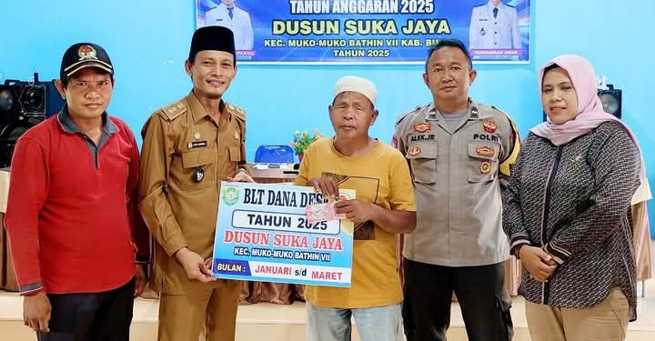 Program BLT DD Tahap 1 Tahun 2025 Sudah Di Salurkan Pemdus Suka Jaya.