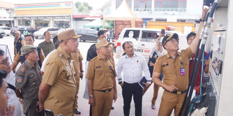 Jelang Mudik, Wali Kota Periksa Dua SPBU Terkait Kesesuaian Takaran Mesin Dispenser PUBBM