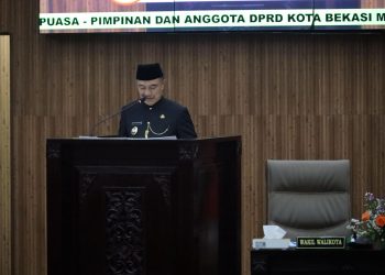 Pidato Bobihoe Di DPRD Sampaikan Komitmen Pemda Tangani Banjir Hingga Optimisme Kota Bekasi