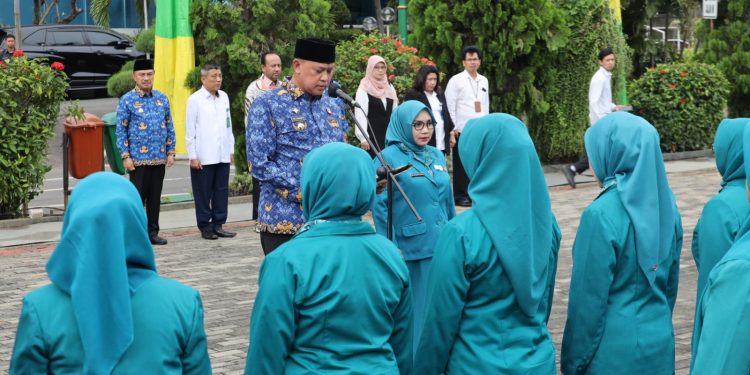 Wali Kota Bekasi Lantik Ketua TP PKK Kecamatan dan Kelurahan serta Serahkan Beberapa Penghargaan Pagi Ini
