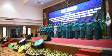 Resmi Dilantik, TP PKK Kota Bekasi Siap Berjuang Bersama