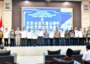 Wali Kota Bekasi Serahkan LKPD (Unaudited) Tahun 2024 ke BPK Perwakilan Jawa Barat