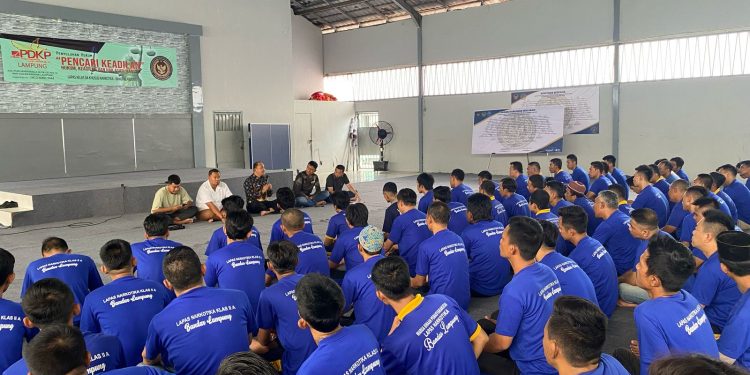 Lapas Narkotika Kelas IIA Bandar Lampung Gelar Sosialisasi Program Integrasi dan Remisi bagi Warga Binaan Pemasyarakatan