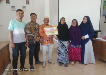 Pemdus Talang Pantai Salurkan BLT DD Tahap Satu di Tahun-2025, 38 Penerima KPM